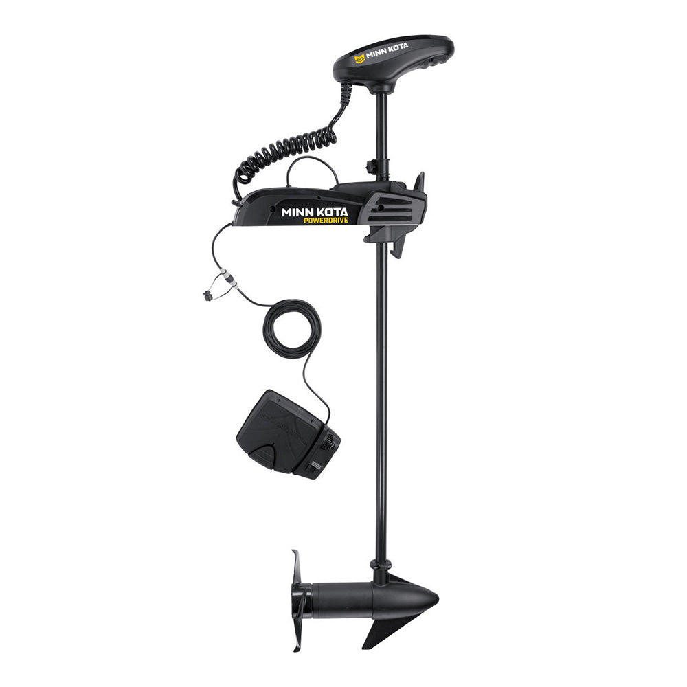 Minn Kota Pontoon PowerDrive 55 Trolling Motor wFoot Pedal 12V 55LB 48 1358455