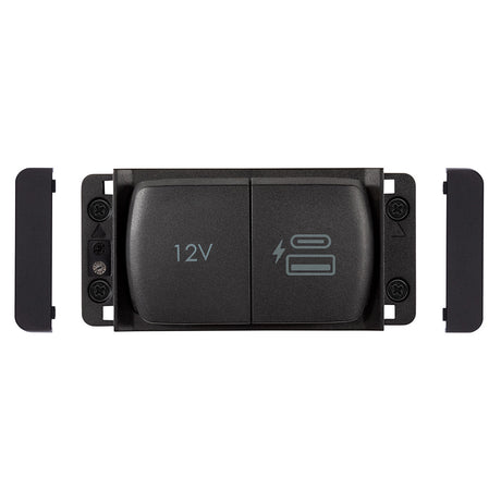 Scanstrut Flip Pro Multi  Dual USBC  12V Power Socket SCMULTIF1