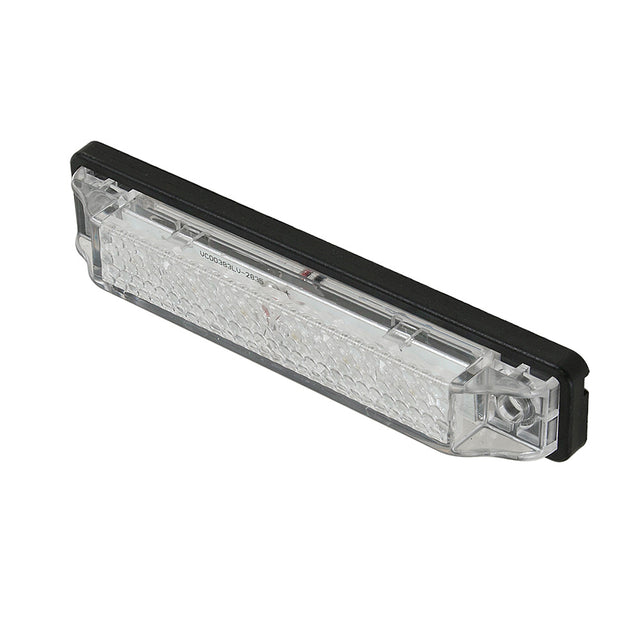 Scandvik 4 LED Light Strip  White wGasket  12V 41640P