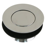 Scandvik Sink Drain wFlip Stopper  Chrome Plated Brass 19006P