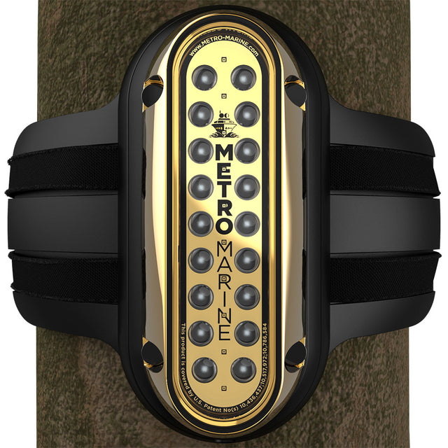 Metro Marine HighOutput Vertical Piling Mount Light wIntelligent Monochromatic LEDs  Green 45 Beam FPME1VG345