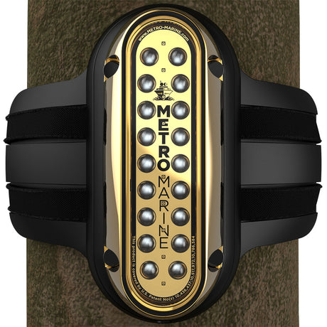 Metro Marine HighOutput Vertical Piling Mount Light wIntelligent Monochromatic LEDs  Aqua 90 Beam FPME1VA390