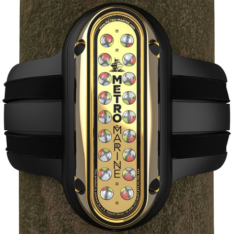 Metro Marine HighOutput Vertical Piling Mount Light wIntelligent Full Spectrum LEDs  RGBW 45 Beam FPME1VFS45
