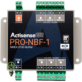Actisense PRO NMEA Buffer  1 OPTO Input 6 ISODrive Outputs Serial Port Pluggable Screw Terminals PRONBF1
