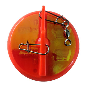 LuhrJensen 214 Dipsy Diver  FireSilver Bottom Moon Jelly 55600302510