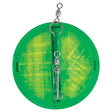 LuhrJensen 418 Dipsy Diver  Kelly GreenSilver Bottom Moon Jelly 55600012511