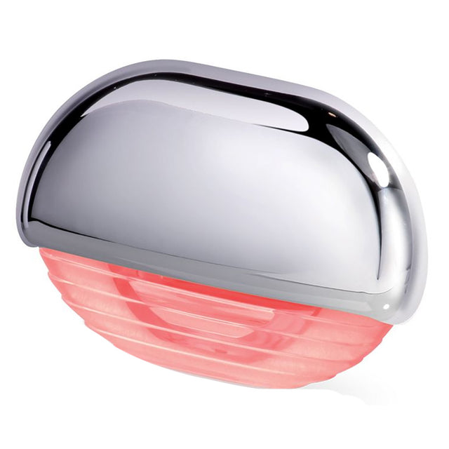 Hella Marine Easy Fit Step Lamp  Red wChrome Cap 958126201
