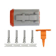 Pacer DT Deutsch Plug Repair Kit  1418 AWG 4 Position TDT06F4RS