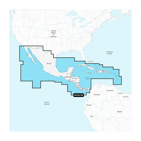 Garmin Navionics NSSA010R Central America  Caribbean 010C145120