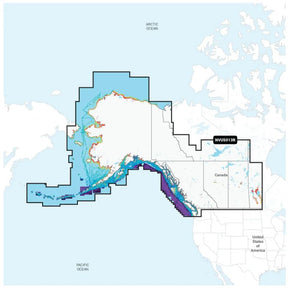 Garmin Navionics Vision NVUS013R Canada West  Alaska 010C148500