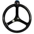 Schmitt Marine Carbon Fiber Primus Wheel wKnob 135 wSanntoprene Finger Grip 34 Tapered Shaft wCF Nut 7461321FGKCFN