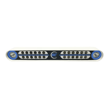 ShadowCaster Eagle Ray LED Light Bar  White Housing  Dual Optics SCMEAGLERAYWH