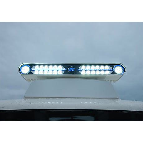 ShadowCaster Eagle Ray LED Light Bar  Black Housing  Dual Optics SCMEAGLERAYBK
