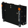 IMPULSE XL 8 Set Back Electric Jack Plate wStandard Control  Black Anodize 75063B
