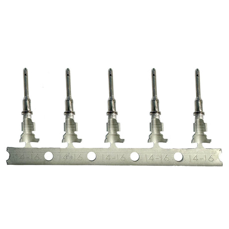 Pacer Deutsch Stamped  Formed Contacts f1418 AWG Wire  Pin Cavity Style  100 Pack T14DTP100