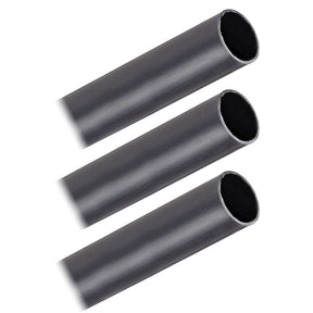 Pacer Battery Cable Heavy Wall Heat Shrink Tubing  34 x 12  Black 3Pieces BHW3412BK3
