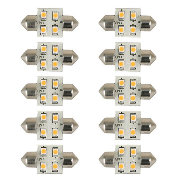 Scandvik 41175 Bulb Cool White 10Pack 41175