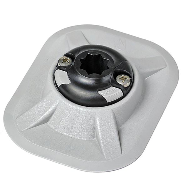 RAILBLAZA RibPort Base w3M Backing  Grey 03406451