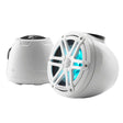JL Audio M3 VeX Series 65 Enclosed Coaxial Speakers wRGB LED Lighting  White Sports Grilles  M3650VEXGwSGwi 0100325800