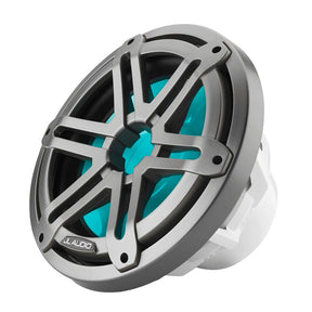 JL Audio M3 10 Marine Subwoofer wGrey Metallic Sport Grille  RGB LED Lighting  M310IBSGmi4 0100326400