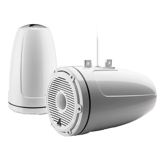 JL Audio M6 Series 88 Enclosed Tower Coaxial System wGloss White Classic Grille  M6880ETXv3GwC3Gw 0100385700