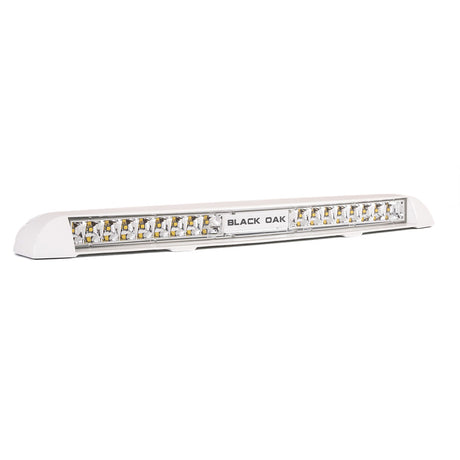 Black Oak Low Profile Marine Bar  Flood  White LPWX