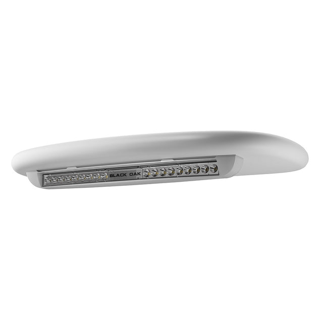 Black Oak Low Profile Marine Bar  Spot  Undermount  White LPWSU
