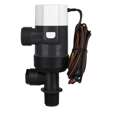 Commodore 1100 GPH Vertical Livewell Pump  Short  12V CMD311100L