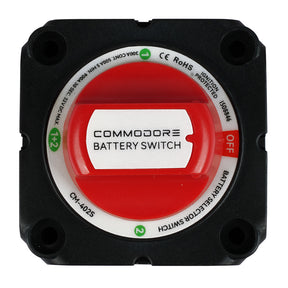 Commodore 4Position Compact Dual Battery Selector Switch CM402S