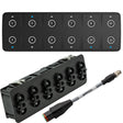 Maretron CKM12 Keypad wCKM to NMEA 2000 Adapter Cable  02M Horizontal Orientation A38022