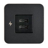 Scanstrut TILE USBC Interior Charging Socket  1224V  Black Bezel SCTILE20