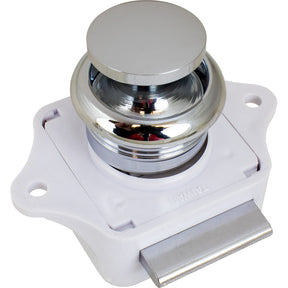 SeaDog Push Button Rim Latch  Chrome Plated Brass 2243001
