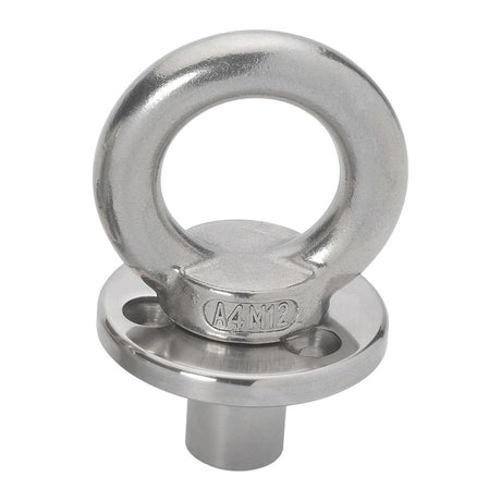 Barton Deck Plate wFixing  Eye wBlanking Plug  M12 Eye 60362