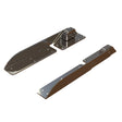 TACO Command Ratchet Hinge  1812  316 Stainless Steel Polished wHard Stop H250048