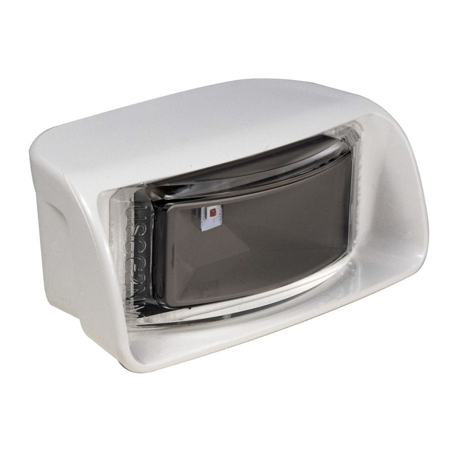 Lumitec Contour Drop-In Navigation Light - Port Red - White Housing [101846]