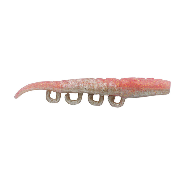 Berkley Gulp Saltwater Turbo Shrimp  3  Flamingo Chrome 1637579
