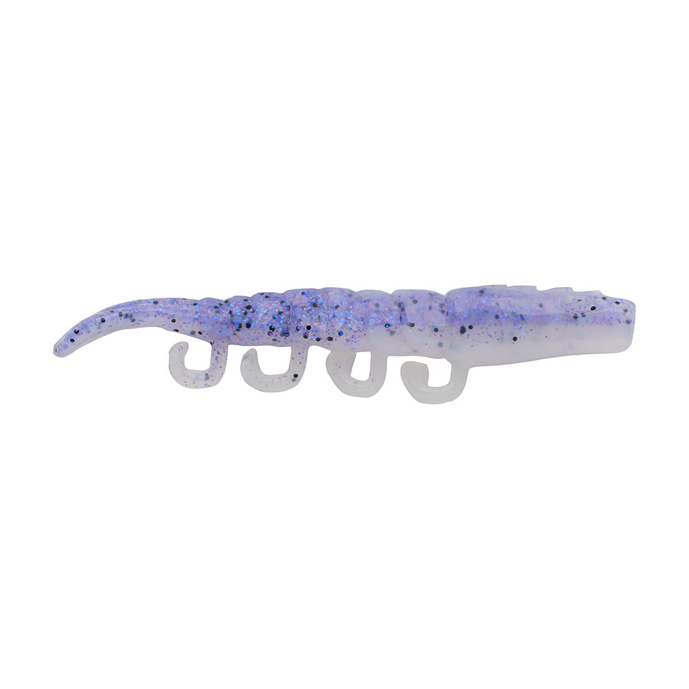 Berkley Gulp Saltwater Turbo Shrimp  4  Violet Haze Fleck 1637583