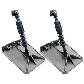 Smart Tabs SX Trim Tabs by Lectrotab 95 x 10 f1216 Boats w40lb Actuators  4080HP  Gunmetal Grey SXG951040