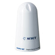 Scout Wave 4 White TV Antenna Omnidirectional 25dB Gain w10M 75 ohms Cable PF AN NTV002