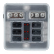Bluewater 6 Position Fuse Block wLEDs 32000001006