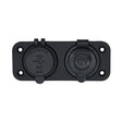 Bluewater Dual USBUSBC 12V Combo Receptacle wPlate 30004011