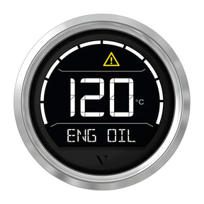 Veratron VL Digital 52 wTriangular Chrome Bezel B00205703