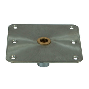 Springfield KingPin Standard Square Steel Base wBrass  7x7 3620001B