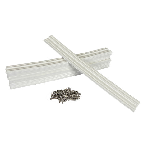 Caliber Marine Slides 15x15 White 10Pack 23031