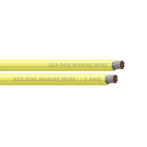 SeaDog 2 AWG Yellow Battery Cable  250 8002034