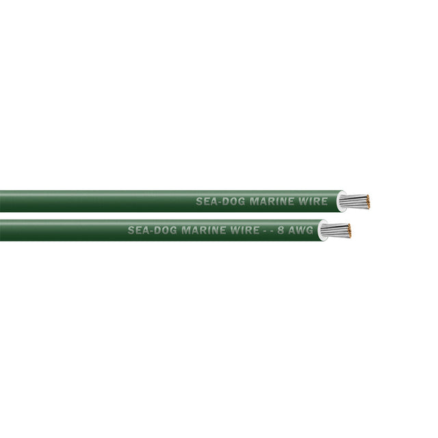 SeDog 8 AWG Green Primary Wire  500 8008047