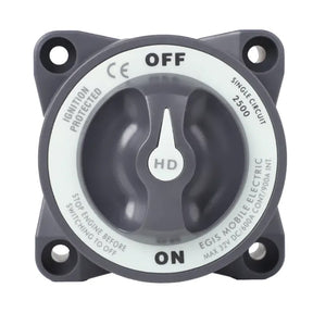 Egis Battery Switch  Heavy DutySeries 600A  OffOn 2500