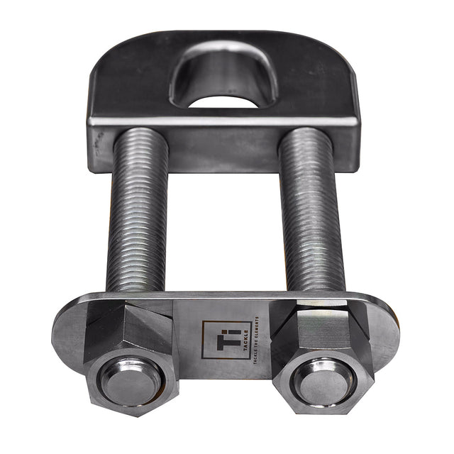 TiTackle Titanium Transom D Ring  6 Long Stud TTTRANSOMDRING