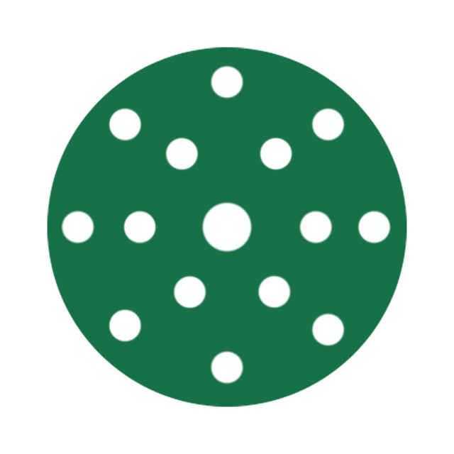 RUPES PROCUT Film Abrasive Discs 150mm 6  15 Holes  P2000 Grit Box of 50pcs 945FD2000