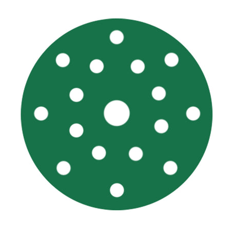 RUPES PROCUT Film Abrasive Discs 125mm 5  17 Holes  P220 Grit Box of 50pcs 945FC220